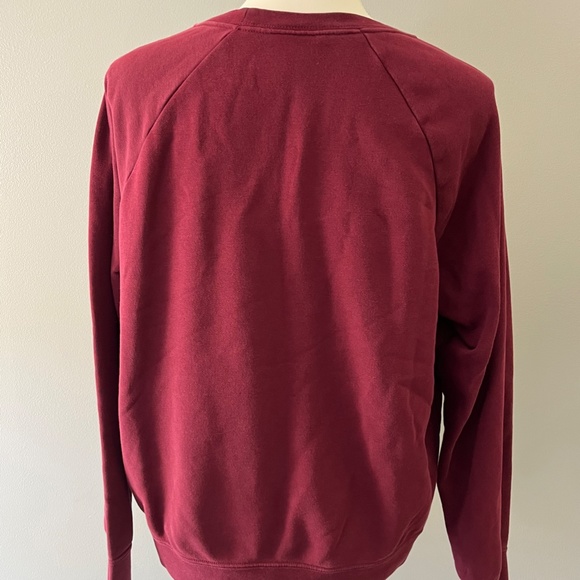 Nike Rally Women's Maroon Crewneck Sweatshirt - Picture 4 of 4